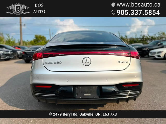Mercedes-Benz EQS EQS 580 4MATIC Sedan All Wheel Drive - автомобили, коли, обяви за нови и употребявани 3