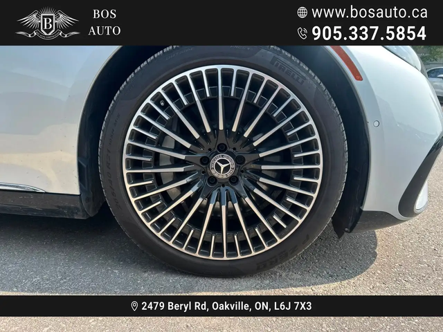 Mercedes-Benz EQS EQS 580 4MATIC Sedan All Wheel Drive - автомобили, коли, обяви за нови и употребявани 8