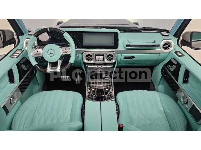 Mercedes-Benz G 350 | BRABUS ROCKET EDITION ПАКЕТ| BURMESTER| SKY BLUE - автомобили, коли, обяви за нови и употребявани 6