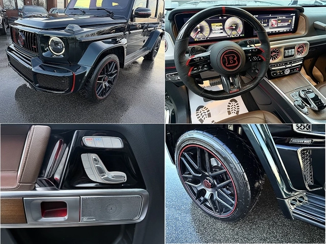 Mercedes-Benz G 350 BRABUS OPTIK-DISTRONIK-BURMESTER-360KAMERA-МАСАЖ! - автомобили, коли, обяви за нови и употребявани 16
