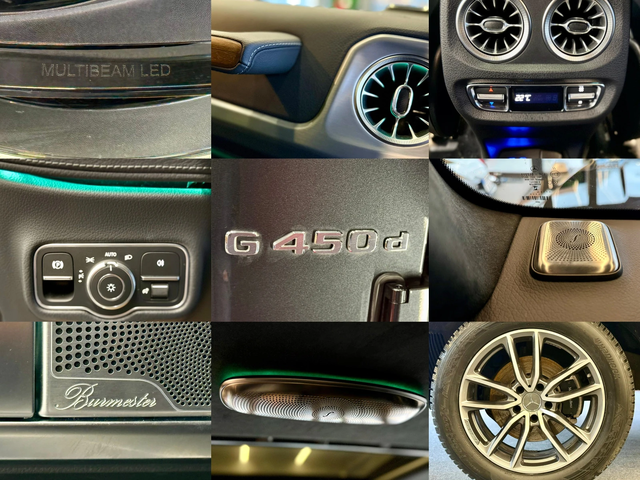 Mercedes-Benz G 450 d* AMG* 4Matic* Гаранция* Burm* Лизинг* MultiBeam - автомобили, коли, обяви за нови и употребявани 15