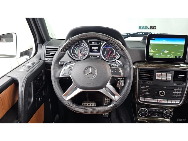 Mercedes-Benz G 63 AMG* МОНИТОРИ* КОЖА* ПАНО* НАВИ - автомобили, коли, обяви за нови и употребявани 12