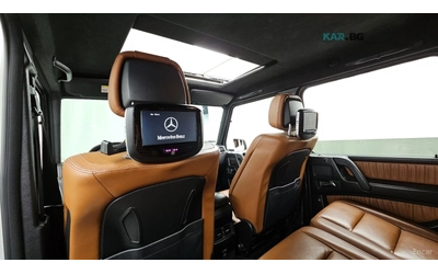 Mercedes-Benz G 63 AMG* МОНИТОРИ* КОЖА* ПАНО* НАВИ - автомобили, коли, обяви за нови и употребявани 16