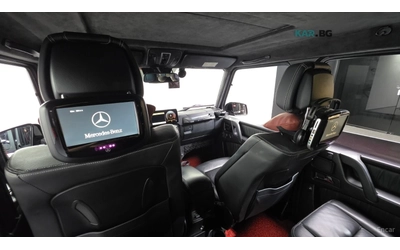 Mercedes-Benz G 63 AMG* BRABUS* МОНИТОРИ* КОЖА* ПАНО - автомобили, коли, обяви за нови и употребявани 15