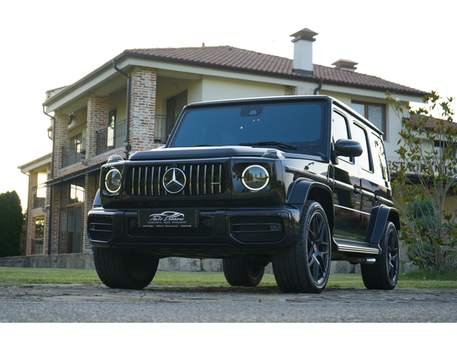 Mercedes-Benz G 63 AMG BURMESTER| RED SALON| CARBON| FULL - автомобили, коли, обяви за нови и употребявани 0