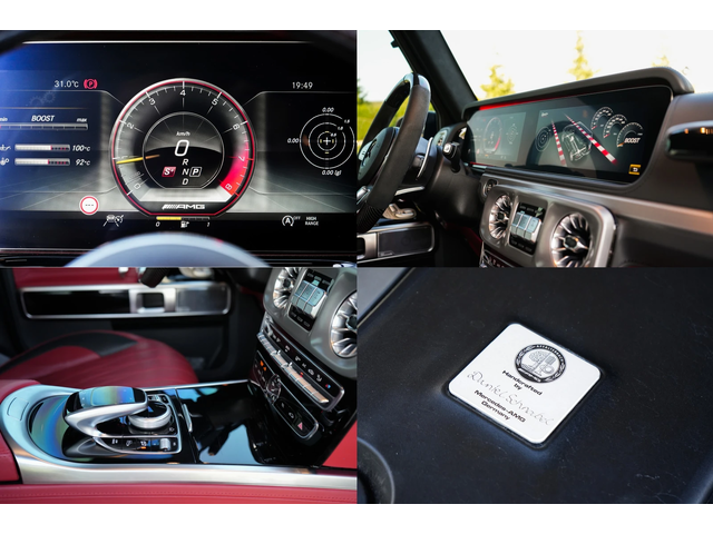 Mercedes-Benz G 63 AMG BURMESTER| RED SALON| CARBON| FULL - автомобили, коли, обяви за нови и употребявани 15