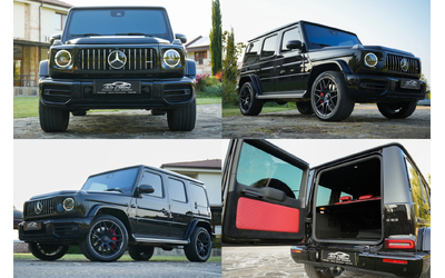 Mercedes-Benz G 63 AMG BURMESTER| RED SALON| CARBON| FULL - автомобили, коли, обяви за нови и употребявани 16