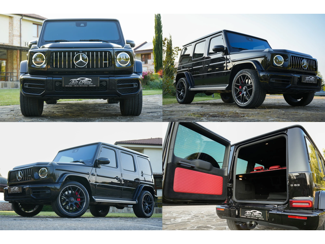 Mercedes-Benz G 63 AMG BURMESTER| RED SALON| CARBON| FULL - автомобили, коли, обяви за нови и употребявани 16