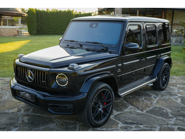 Mercedes-Benz G 63 AMG BURMESTER| RED SALON| CARBON| FULL - автомобили, коли, обяви за нови и употребявани 1