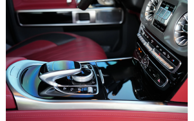 Mercedes-Benz G 63 AMG BURMESTER| RED SALON| CARBON| FULL - автомобили, коли, обяви за нови и употребявани 9