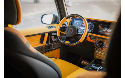 Mercedes-Benz G 63 AMG BRABUS 800 С РЕГИСТРАЦИЯ & АВТО КРЕДИТ - автомобили, коли, обяви за нови и употребявани 9