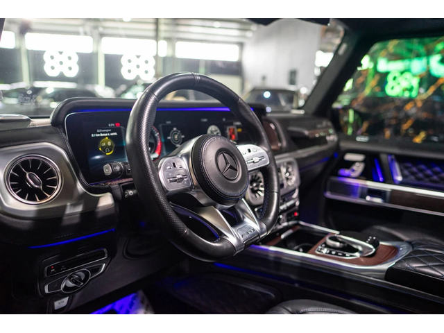 Mercedes-Benz G 63 AMG 4.0 V8 FULL BLACK EDITION CARBON BURM ЛИЗИНГ 100% - автомобили, коли, обяви за нови и употребявани 10
