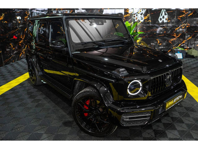 Mercedes-Benz G 63 AMG 4.0 V8 FULL BLACK EDITION CARBON BURM ЛИЗИНГ 100% - автомобили, коли, обяви за нови и употребявани 4