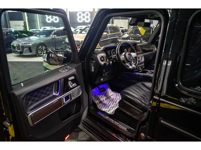 Mercedes-Benz G 63 AMG 4.0 V8 FULL BLACK EDITION CARBON BURM ЛИЗИНГ 100% - автомобили, коли, обяви за нови и употребявани 9