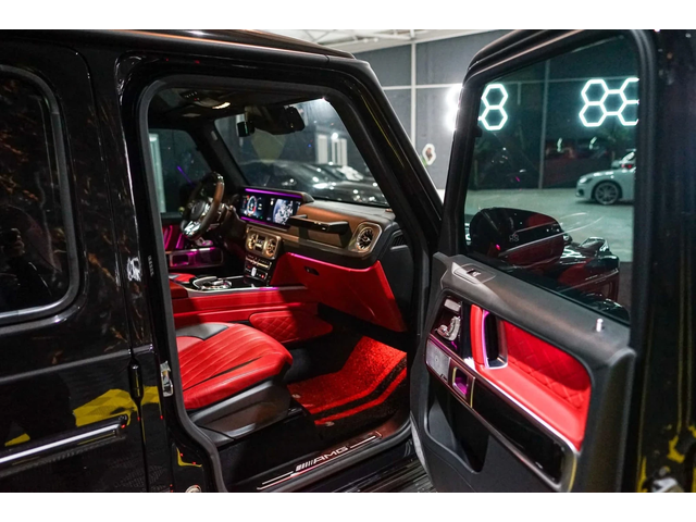 Mercedes-Benz G 63 AMG 4.0 V8 FULL BLACK LINE CARBON ЛИЗИНГ 100% - автомобили, коли, обяви за нови и употребявани 10