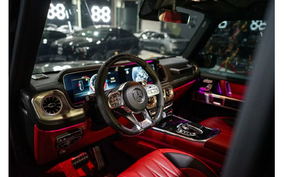 Mercedes-Benz G 63 AMG 4.0 V8 FULL BLACK LINE CARBON ЛИЗИНГ 100% - автомобили, коли, обяви за нови и употребявани 9