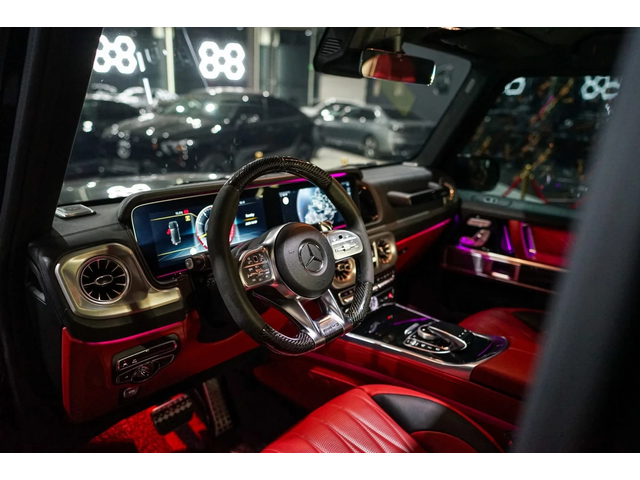 Mercedes-Benz G 63 AMG 4.0 V8 FULL BLACK LINE CARBON ЛИЗИНГ 100% - автомобили, коли, обяви за нови и употребявани 9
