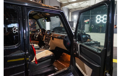 Mercedes-Benz G 63 AMG 4 MATIC FULL BRABUS PACK РЯДКА КОЖА ЛИЗИНГ 100% - автомобили, коли, обяви за нови и употребявани 11