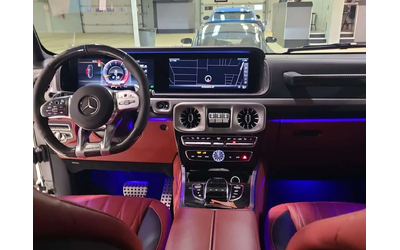Mercedes-Benz G 63 AMG * CARFAX * ДИСТРОНИК * 360 КАМЕРА * ЧЕРЕН МАТТ * - автомобили, коли, обяви за нови и употребявани 8