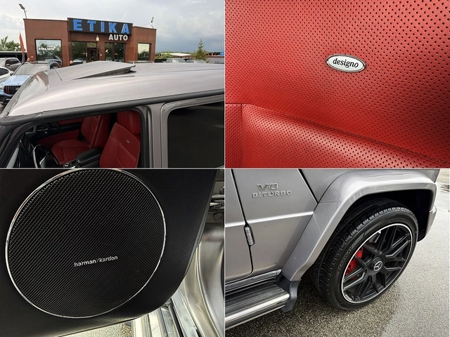 Mercedes-Benz G 63 AMG Face-Designo-Led-Navi-Kamera-Xenon-Harmon Kardon ! - автомобили, коли, обяви за нови и употребявани 15