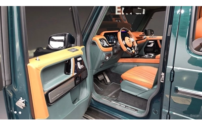 Mercedes-Benz G 63 AMG RACING GREEN EDITION* CARLEX DESIGN* FULL* - автомобили, коли, обяви за нови и употребявани 7