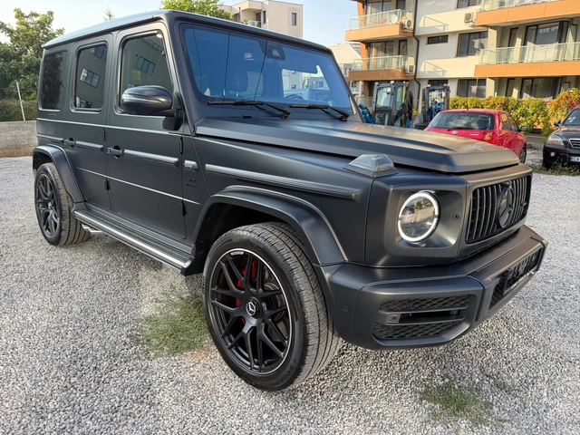 Mercedes-Benz G 63 AMG CARBON Exclusive Alcantara Обдухване Черен Мат - автомобили, коли, обяви за нови и употребявани 0