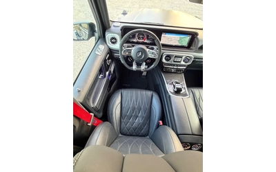 Mercedes-Benz G 63 AMG CARBON Exclusive Alcantara Обдухване Черен Мат - автомобили, коли, обяви за нови и употребявани 10
