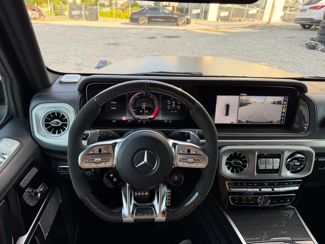 Mercedes-Benz G 63 AMG CARBON Exclusive Alcantara Обдухване Черен Мат - автомобили, коли, обяви за нови и употребявани 11