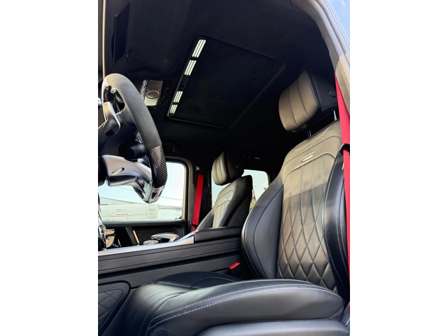 Mercedes-Benz G 63 AMG CARBON Exclusive Alcantara Обдухване Черен Мат - автомобили, коли, обяви за нови и употребявани 6