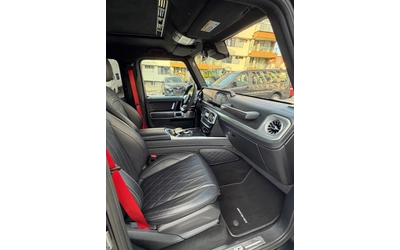 Mercedes-Benz G 63 AMG CARBON Exclusive Alcantara Обдухване Черен Мат - автомобили, коли, обяви за нови и употребявани 8