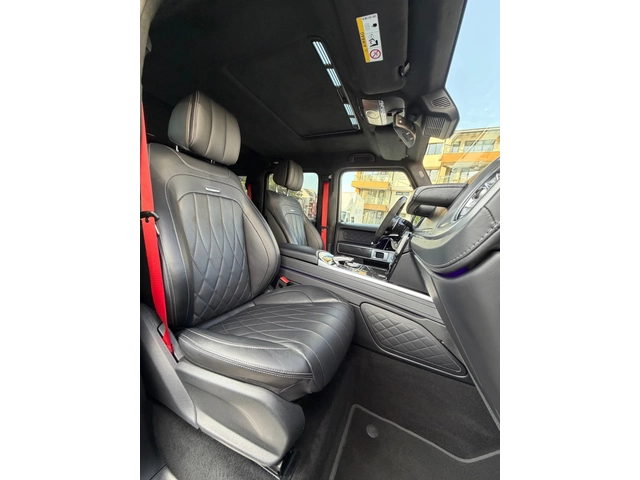 Mercedes-Benz G 63 AMG CARBON Exclusive Alcantara Обдухване Черен Мат - автомобили, коли, обяви за нови и употребявани 9