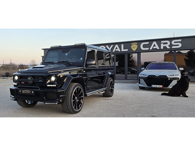 Mercedes-Benz G 63 AMG BRABUS 700* Designo* Obduhvane* Pogdrev - автомобили, коли, обяви за нови и употребявани 3
