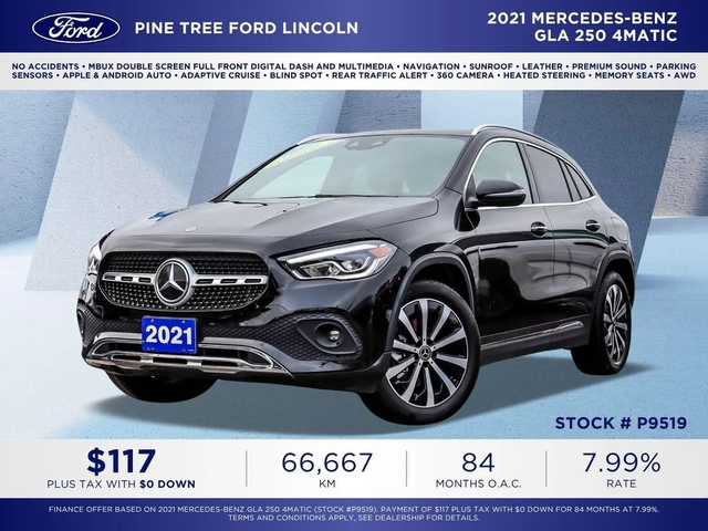 Mercedes-Benz GLA * GLA250 4M * CARFAX * ЦЕНА ДО БГ - автомобили, коли, обяви за нови и употребявани 0