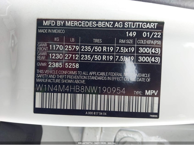 Mercedes-Benz GLB 250 2.0L I-4 DI, DOHC, VVT, TURBO, 221HP All Wheel Drive - автомобили, коли, обяви за нови и употребявани 8