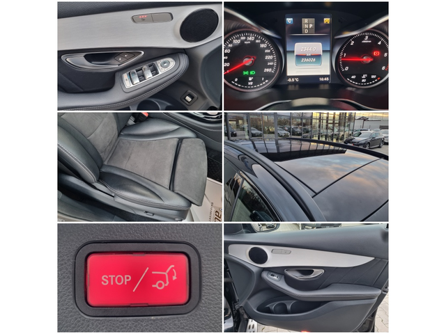 Mercedes-Benz GLC 250 CDi-AMG= 4 MATIC= 9GTronic 360`ПАНОРАМА FULL - автомобили, коли, обяви за нови и употребявани 14