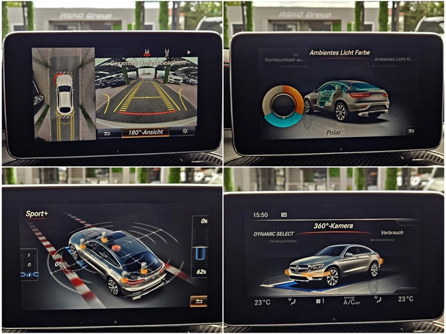 Mercedes-Benz GLC 43 AMG DISTR/360CAMERA/AIRMAT/ПОДГРЕВ/AMBIENT/CARBON/LIZI - автомобили, коли, обяви за нови и употребявани 13