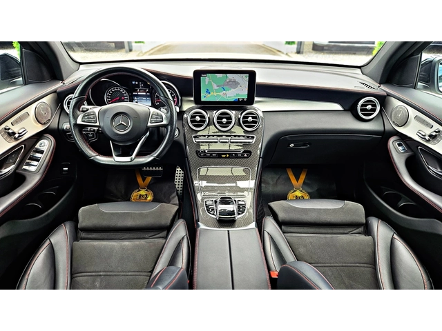 Mercedes-Benz GLC 43 AMG DISTR/360CAMERA/AIRMAT/ПОДГРЕВ/AMBIENT/CARBON/LIZI - автомобили, коли, обяви за нови и употребявани 8