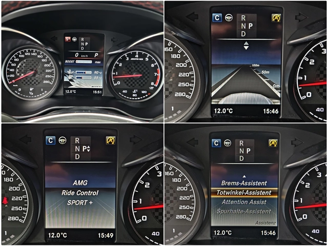 Mercedes-Benz GLC 43 AMG DISTR/360CAMERA/AIRMAT/ПОДГРЕВ/AMBIENT/CARBON/LIZI - автомобили, коли, обяви за нови и употребявани 9
