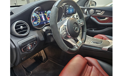 Mercedes-Benz GLC 43 AMG coupe#13500km#silver magno matt# Biturbo - автомобили, коли, обяви за нови и употребявани 19