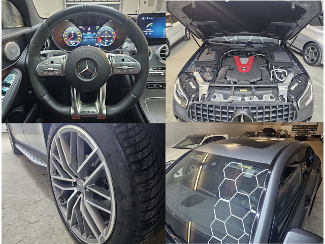 Mercedes-Benz GLC 43 AMG coupe#13500km#silver magno matt# Biturbo - автомобили, коли, обяви за нови и употребявани 26