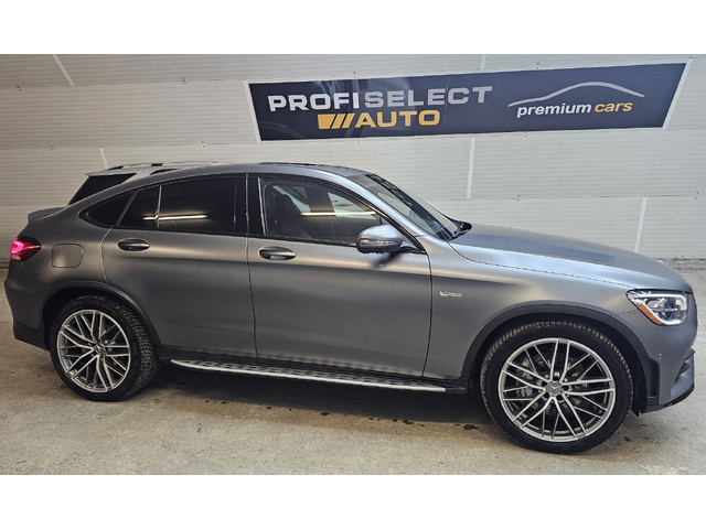 Mercedes-Benz GLC 43 AMG coupe#13500km#silver magno matt# Biturbo - автомобили, коли, обяви за нови и употребявани 2