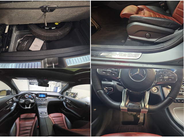 Mercedes-Benz GLC 43 AMG coupe#13500km#silver magno matt# Biturbo - автомобили, коли, обяви за нови и употребявани 32