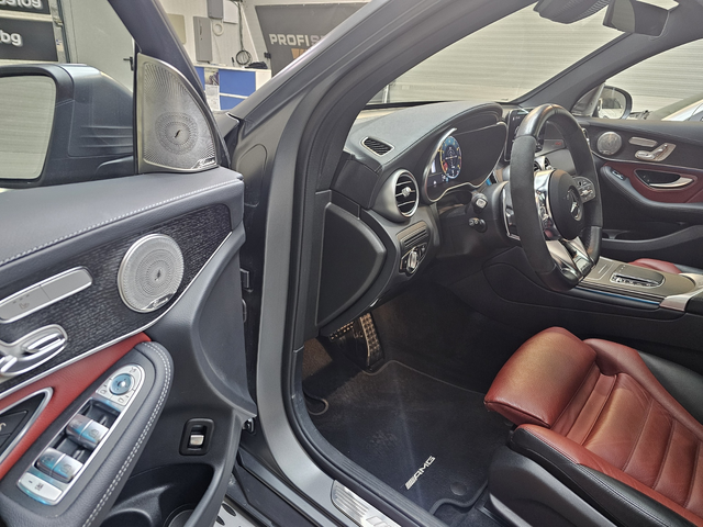 Mercedes-Benz GLC 43 AMG coupe#13500km#silver magno matt# Biturbo - автомобили, коли, обяви за нови и употребявани 33