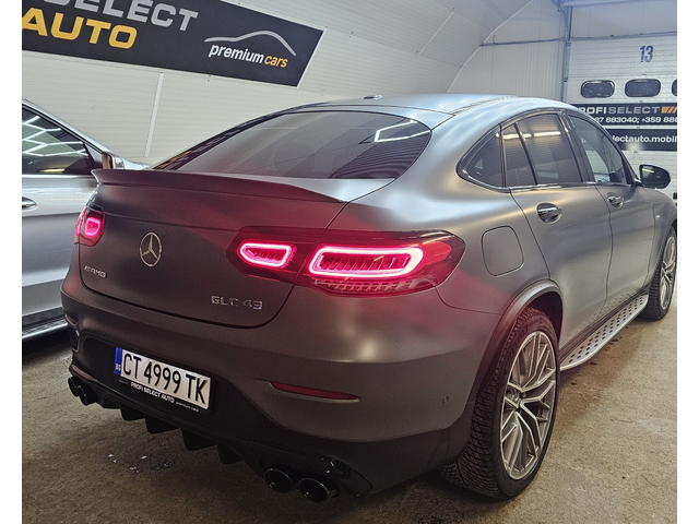 Mercedes-Benz GLC 43 AMG coupe#13500km#silver magno matt# Biturbo - автомобили, коли, обяви за нови и употребявани 3