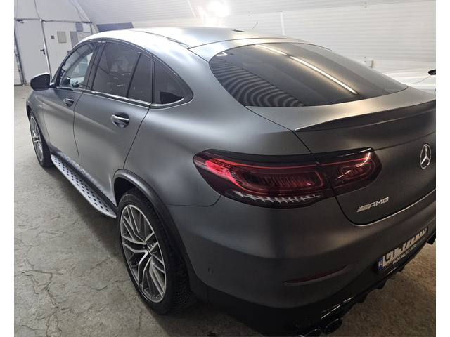 Mercedes-Benz GLC 43 AMG coupe#13500km#silver magno matt# Biturbo - автомобили, коли, обяви за нови и употребявани 5