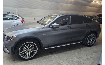 Mercedes-Benz GLC 43 AMG coupe#13500km#silver magno matt# Biturbo - автомобили, коли, обяви за нови и употребявани 6