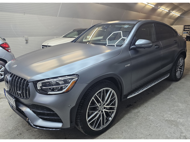 Mercedes-Benz GLC 43 AMG coupe#13500km#silver magno matt# Biturbo - автомобили, коли, обяви за нови и употребявани 7