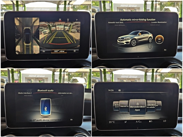 Mercedes-Benz GLC Coupe 350AMG/GERMANY/360CAMERA/AIRMATIC/KEYLESS/BLIND/LI - автомобили, коли, обяви за нови и употребявани 13
