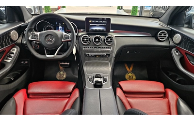 Mercedes-Benz GLC Coupe ! 250AMG/SPECIAL/GERMANY/CAMERA/SIGN AS/AUTO H/LIZ - автомобили, коли, обяви за нови и употребявани 8
