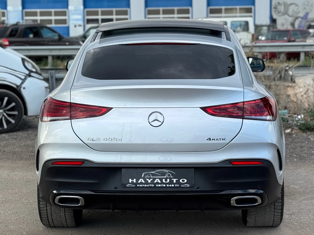 Mercedes-Benz GLE 400 D= COUPE= 4MATIC= AMG LINE= HUD= BURMESTER= PANO= - автомобили, коли, обяви за нови и употребявани 4